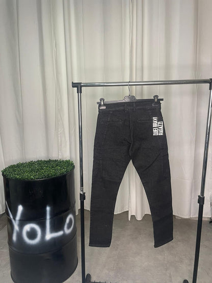 Jeans total black